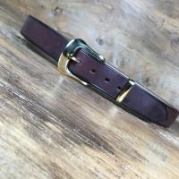 Miller Oak Bark Bridle Leather Belt