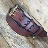 Steeplejack Oak Bark Bridle Leather Belt