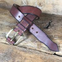 Thatcher Oak Bark Bridle Leather Belt