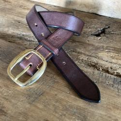 Ostler Oak Bark Bridle Leather Belt