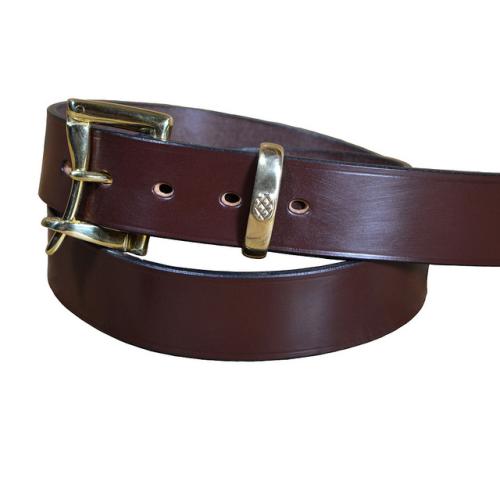 Quick Release Bridle Leather Belt 1 1/2